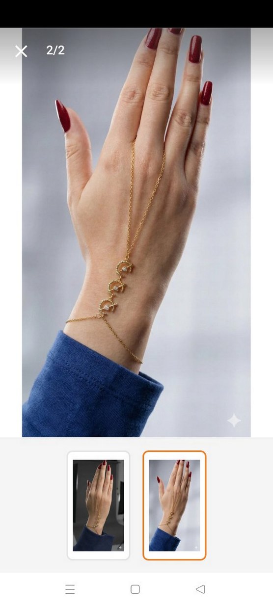 Hilal işlemeli şahmeran çelik - Görsel 2