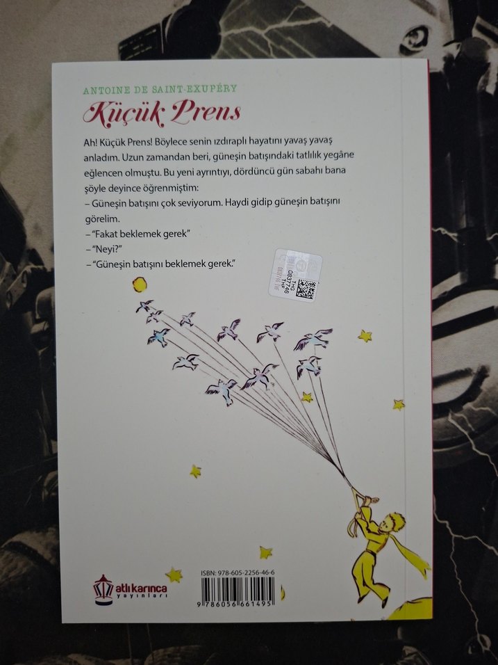 Küçük Prens - Antoine de Saint-Exupéry - Görsel 2