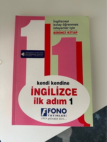 İngilizce ilk adım 1