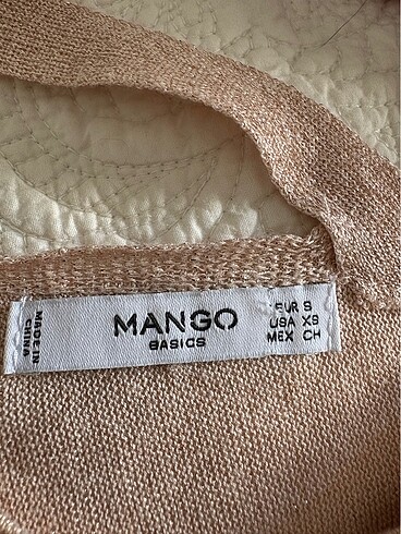 s Beden ten rengi Renk Mango triko
