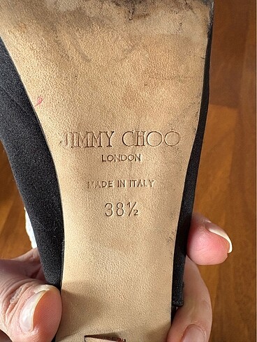 38,5 Beden siyah Renk Jimmy Choo