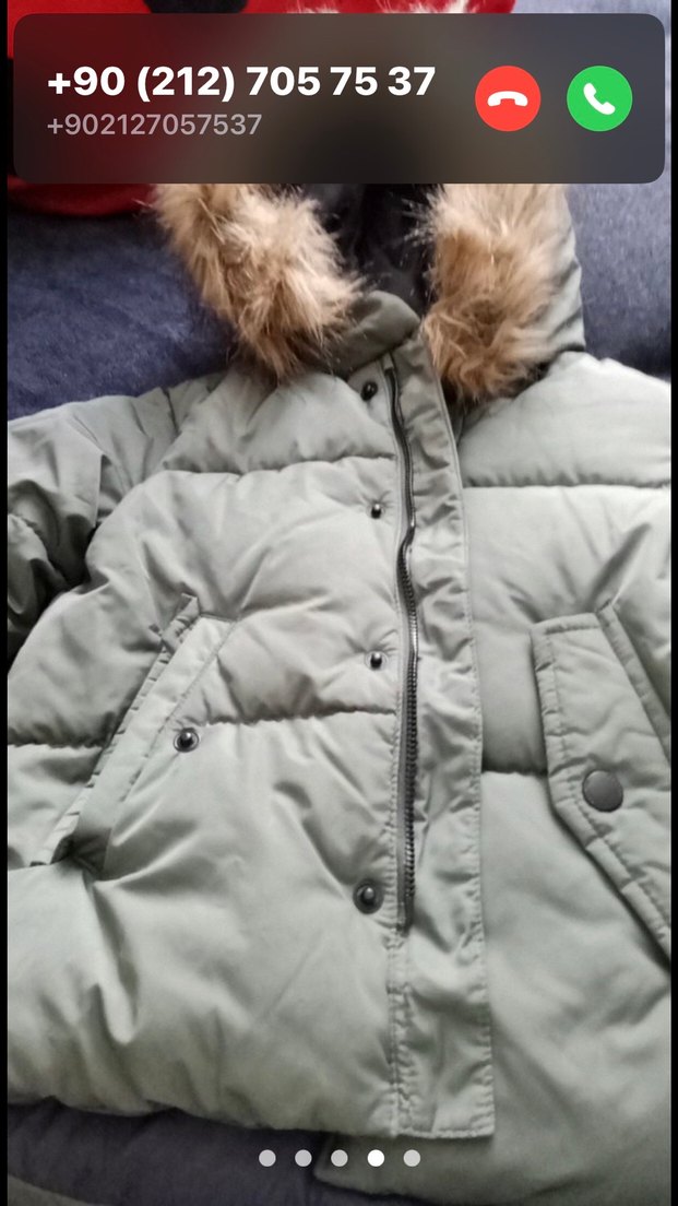 kuş tüyü zara mont fıyt dustu - Görsel 3