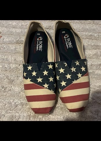 Kadın Çok Renkli Bağcıksız Espadril Ayakkabı39.5 numara - Görsel 8