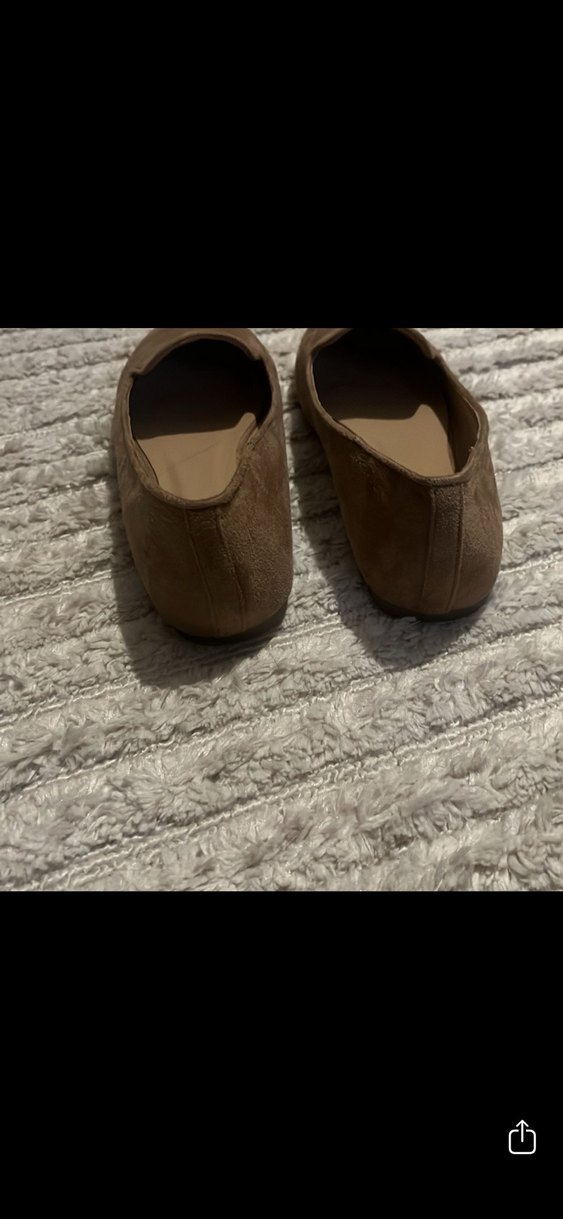 Bej Süet Kadın Günlük Topuklu Babet 39 no - Görsel 5