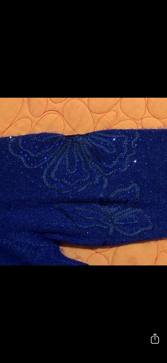 Kadın Lacivert Boğazlı Angora Kazak  XL - Görsel 5