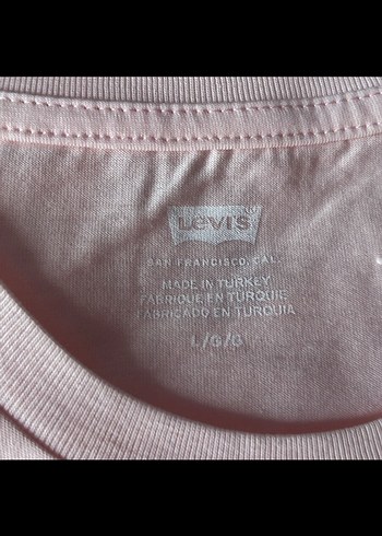 Levi's Pembe Kadın Tişört L beden - Görsel 2