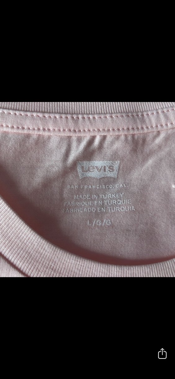 Levi's Pembe Kadın Tişört L beden - Görsel 2