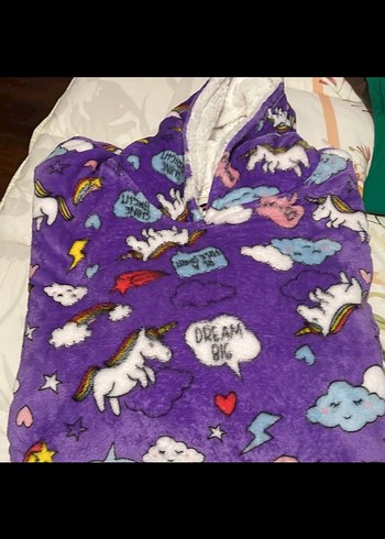 Kapüşonlu Hoodie Polar Battaniye - Görsel 8