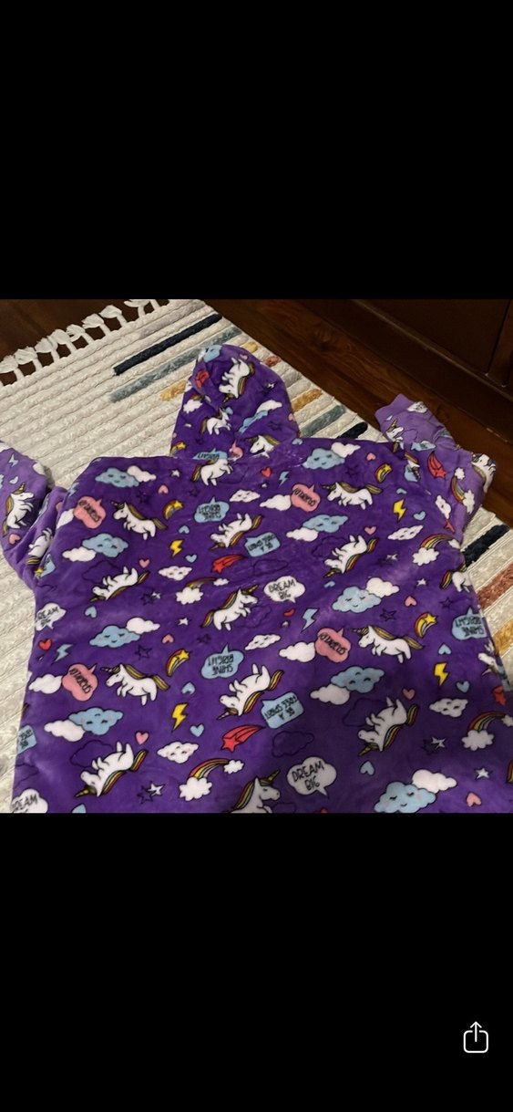 Kapüşonlu Hoodie Polar Battaniye - Görsel 5