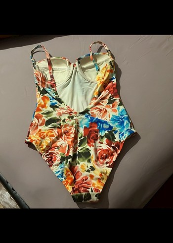 Çiçek Desenli Bohem Kadın Mayo 40 beden - Görsel 8