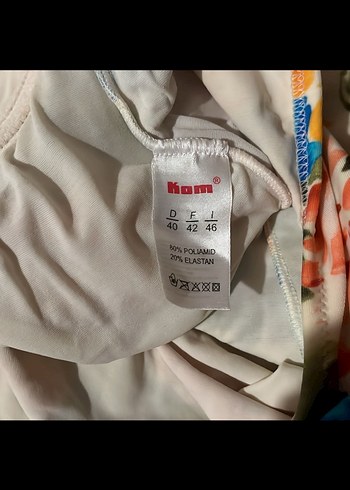 Çiçek Desenli Bohem Kadın Mayo 40 beden - Görsel 5