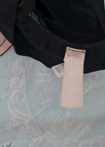 s Beden penti sıfır Siyah Gotik Mini Sütyen