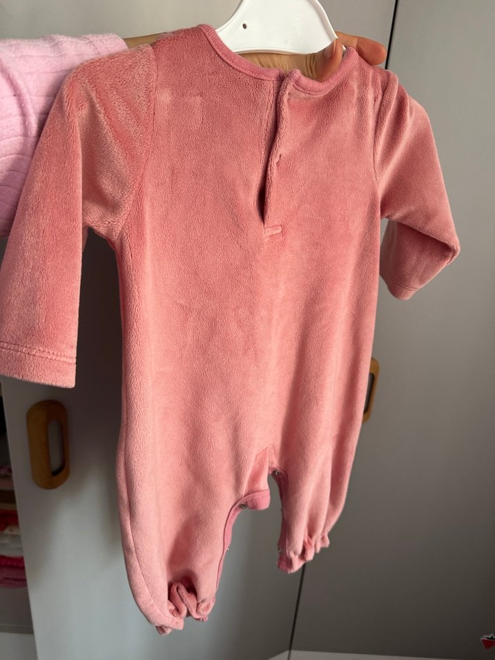 Pembe Fırfırlı Bebek Tulum - Görsel 2