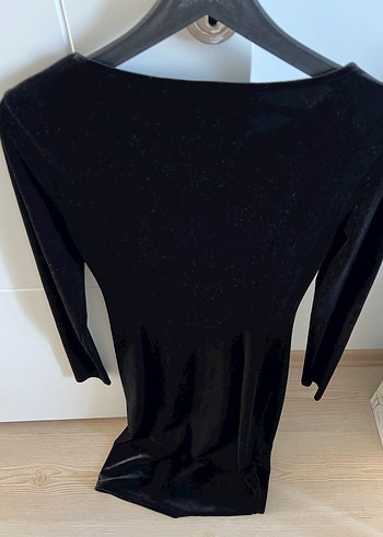 Siyah Uzun elbise - Görsel 2