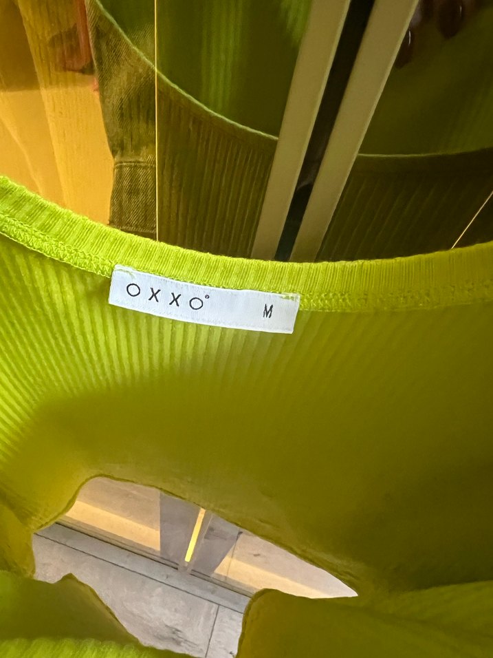 Sarı Uzun Kollu Mini Bluz - Görsel 3