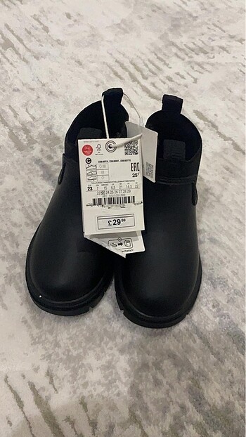 Zara Çocuk siyah bot