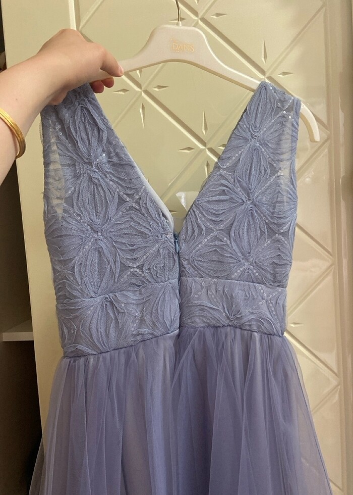 Önü kısa arkası uzun abiye mezuniyet - Görsel 4