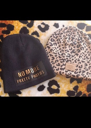 Renkli Örgü Kadın Bere - Görsel 4