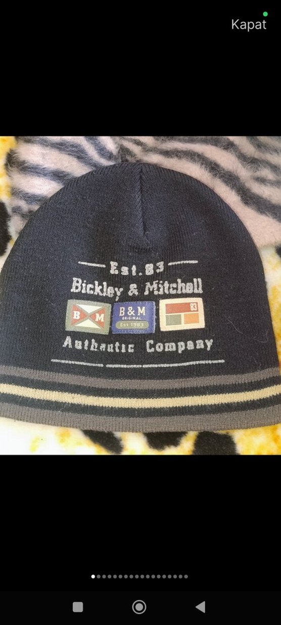 Sarı Örgü Kadın Bere - Görsel 2