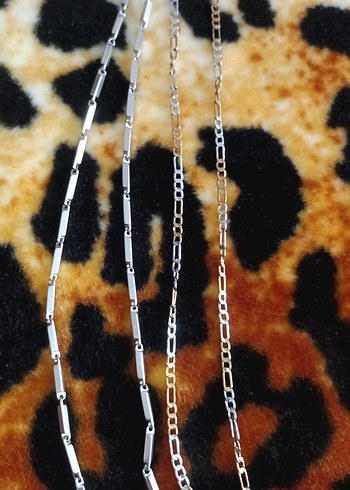 316L ÇELİK 2'Lİ UNİSEX ZİNCİR KOLYE - Görsel 2