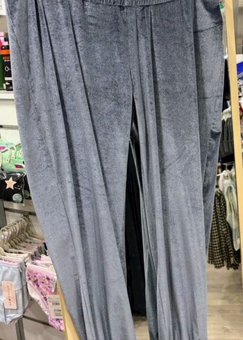 Gri Rahat Kesim Kadın Eşofman Altı - Görsel 2