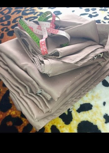 Saten VİNTAGE PERDELER - Görsel 2