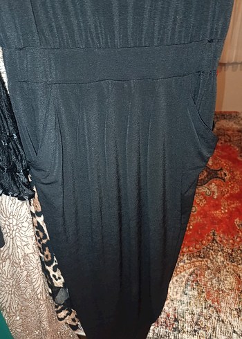 SİYAH UZUN ELBİSE - Görsel 19