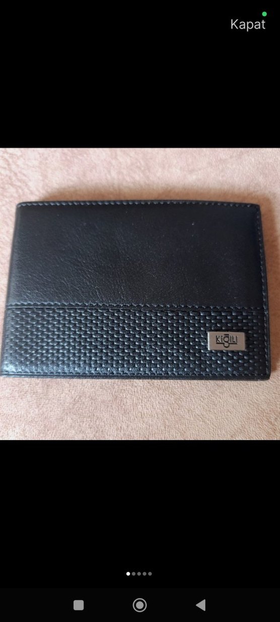 Kahverengi Desenli Erkek Cüzdan - Görsel 2