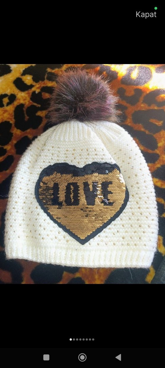 Pembe Kadın Örgü Bere - Görsel 4