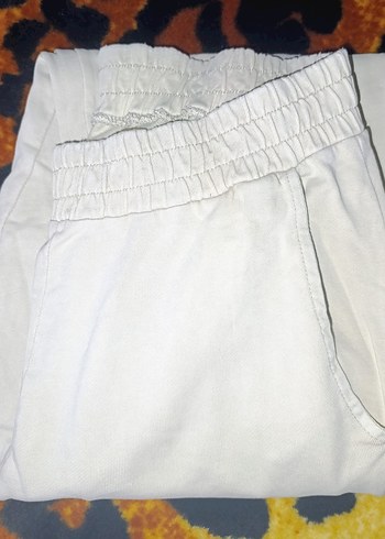 ADDAX Bej Kadın Pamuk Kumaş Pantolon EŞOFMAN - Görsel 7