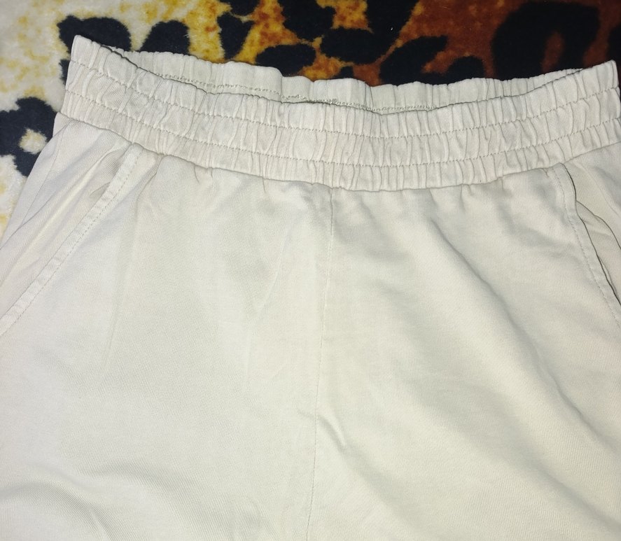 ADDAX Bej Kadın Pamuk Kumaş Pantolon EŞOFMAN - Görsel 3