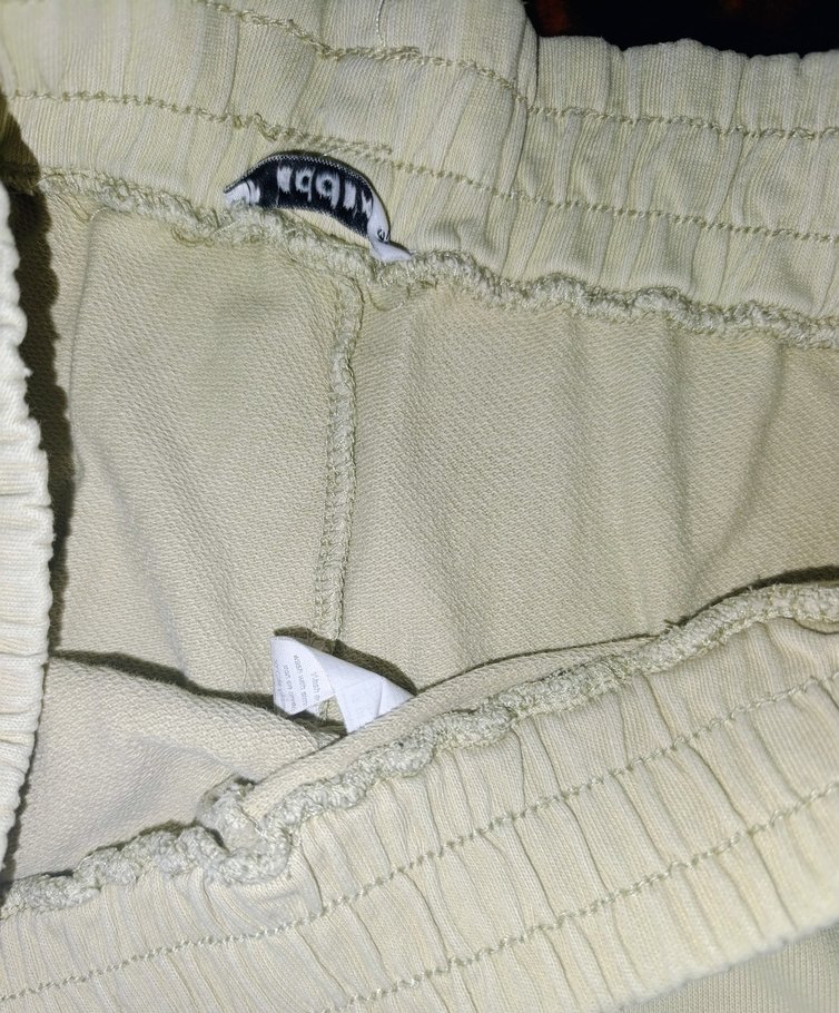 ADDAX Bej Kadın Pamuk Kumaş Pantolon EŞOFMAN - Görsel 5