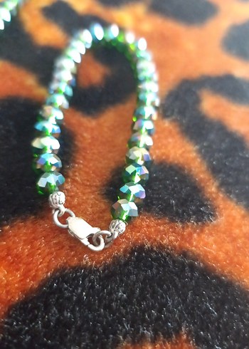 GERÇEK MARDİN TAŞI VE KRİSTAL TAŞ KOLYE BİLEKLİK - Görsel 4