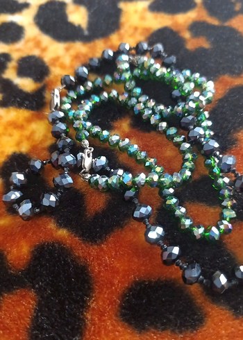 GERÇEK MARDİN TAŞI VE KRİSTAL TAŞ KOLYE BİLEKLİK - Görsel 13