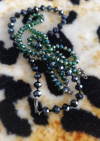 GERÇEK MARDİN TAŞI VE KRİSTAL TAŞ KOLYE BİLEKLİK - Görsel 11