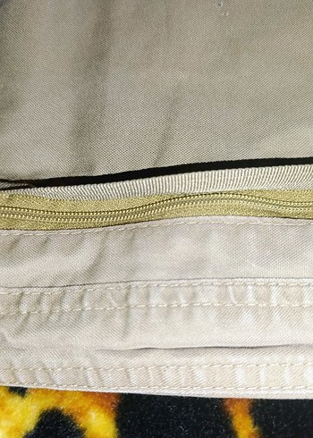 Erkek Bej Kemerli Rahat Kesim Şort - Görsel 11