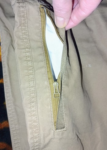 Erkek Bej Kemerli Rahat Kesim Şort - Görsel 10