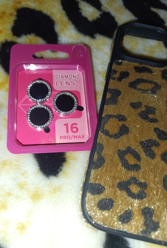 Kahverengi Kürklü Leopar Desenli Telefon Kılıfı 16PROMAX - Görsel 4