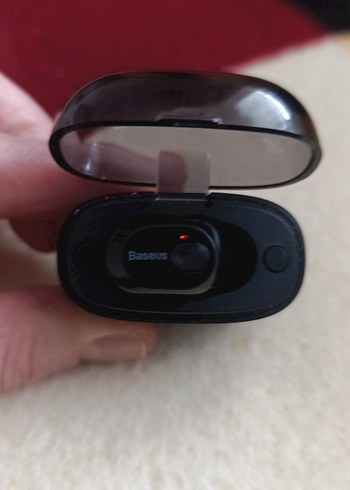 Baseus Siyah Kablosuz Kulaklık - Görsel 7