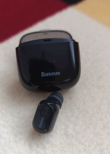 Baseus Siyah Kablosuz Kulaklık - Görsel 5