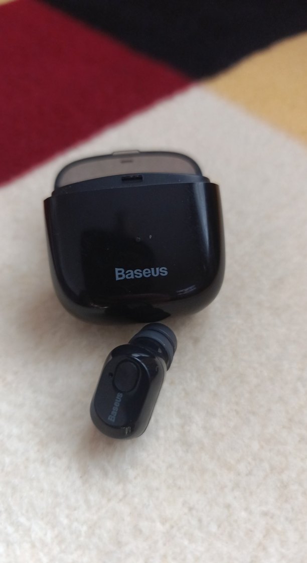 Baseus Siyah Kablosuz Kulaklık - Görsel 5