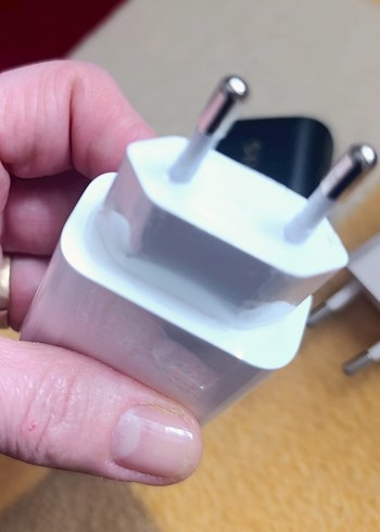 USB Şarj Adaptörü, Beyaz ve Siyah HIZLI SARJ ALETLERİ 3 lü - Görsel 7