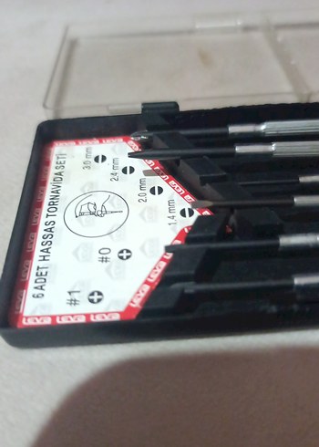 HASSAS TORNAVİDA SETİ 6'LI - Görsel 3