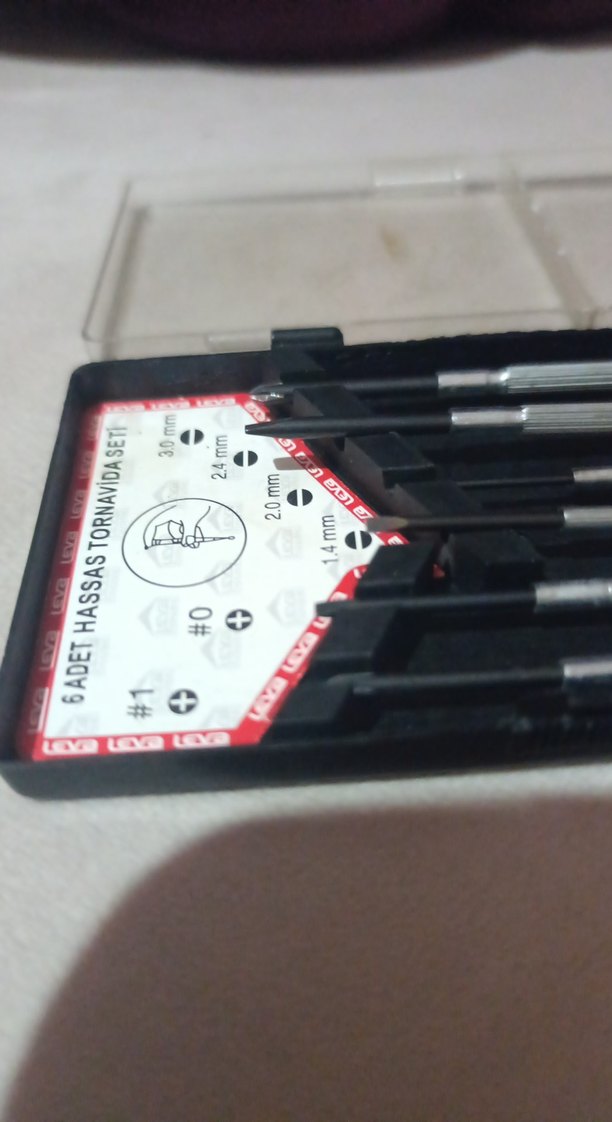 HASSAS TORNAVİDA SETİ 6'LI - Görsel 3