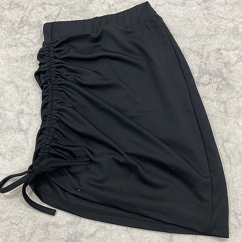 Bershka mini etek Büzgülü