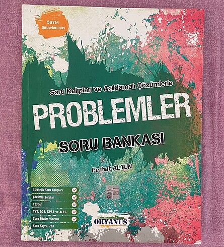 okyanus yayınları problemler soru bankası