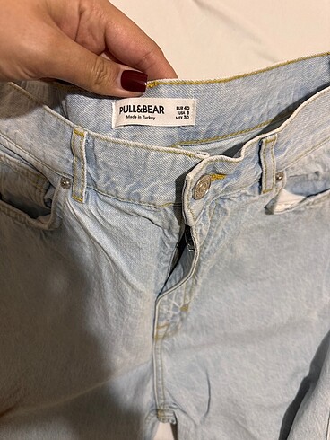 xl Beden mavi Renk Pull&bear jean