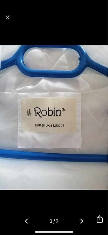 36 Beden Robin kadin sisme yelek