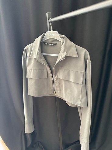 xs Beden gri Renk Zara Ceket