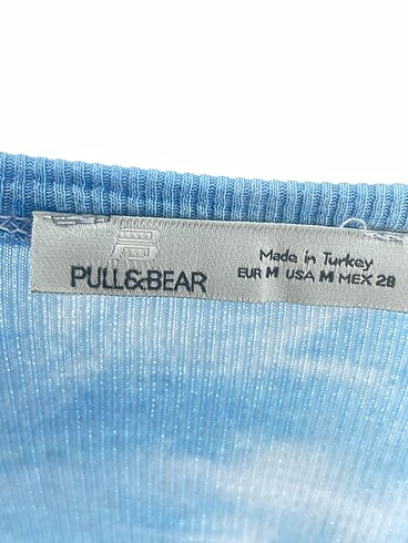 m Beden mavi Renk Pull and Bear Kısa Elbise %70 İndirimli.